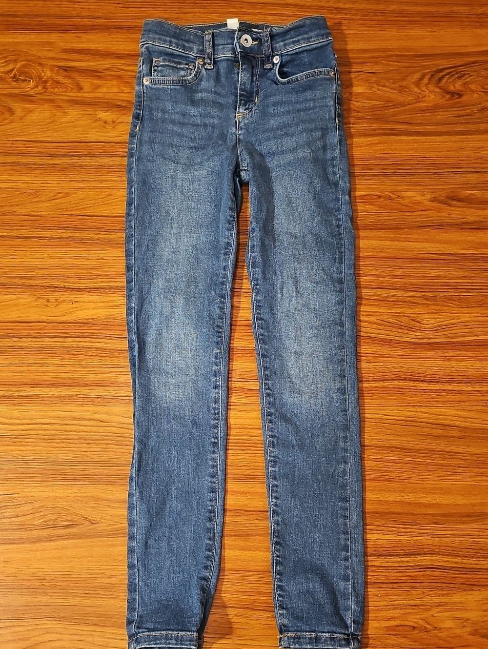 Place Girls Medium Blue Slim Straight Jeans